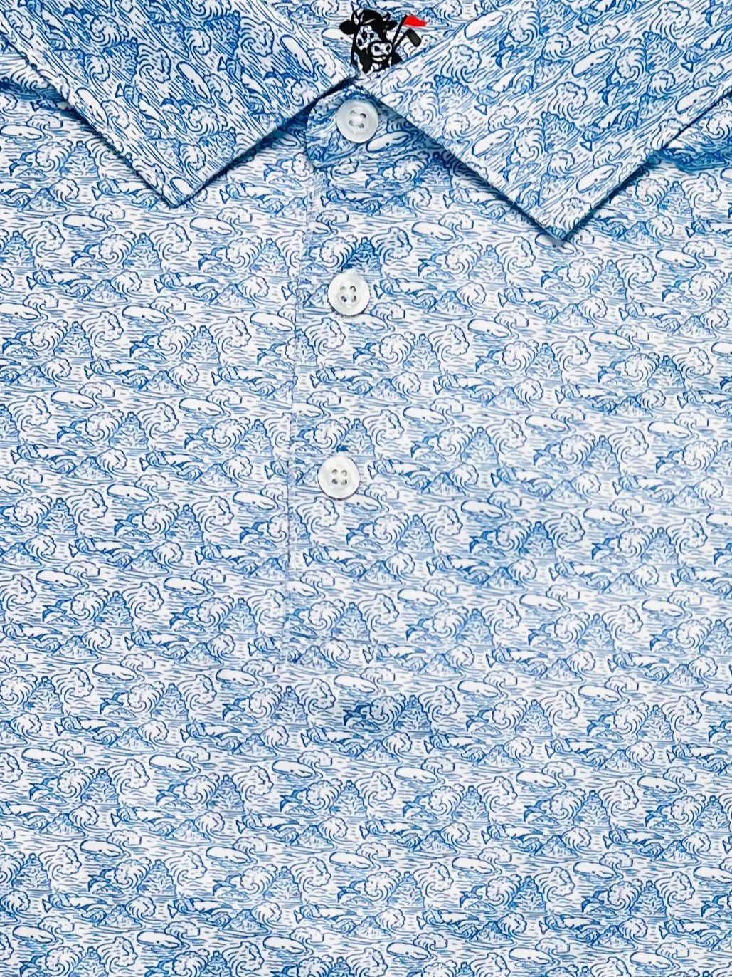 Classic Fit ‘Clouds’ Polo
