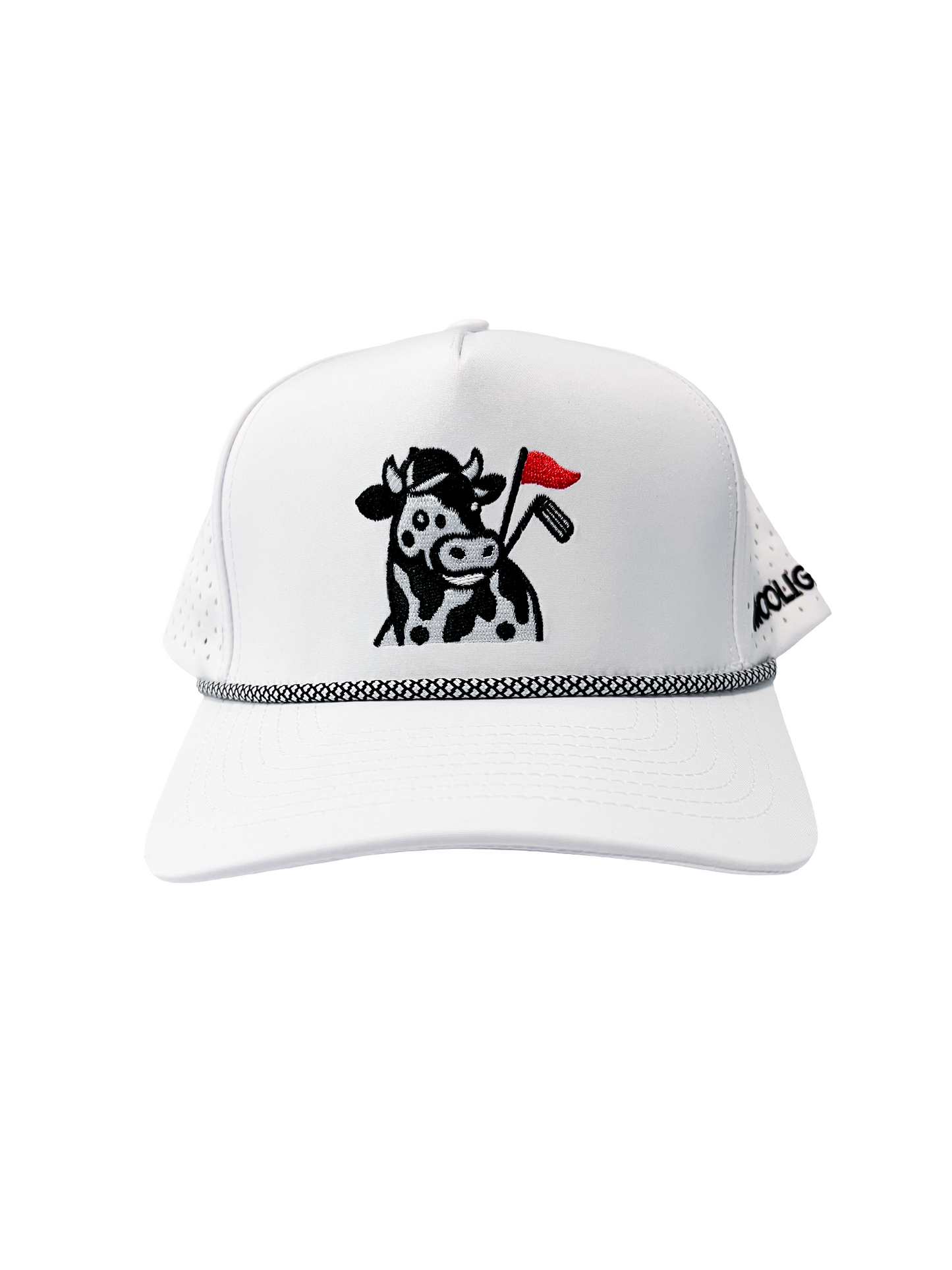 Classic White Mooligan 5 Panel Hat