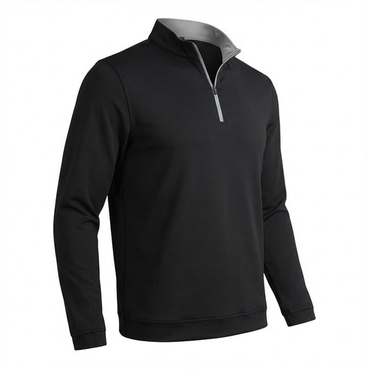 Classic Black Quarter-Zip