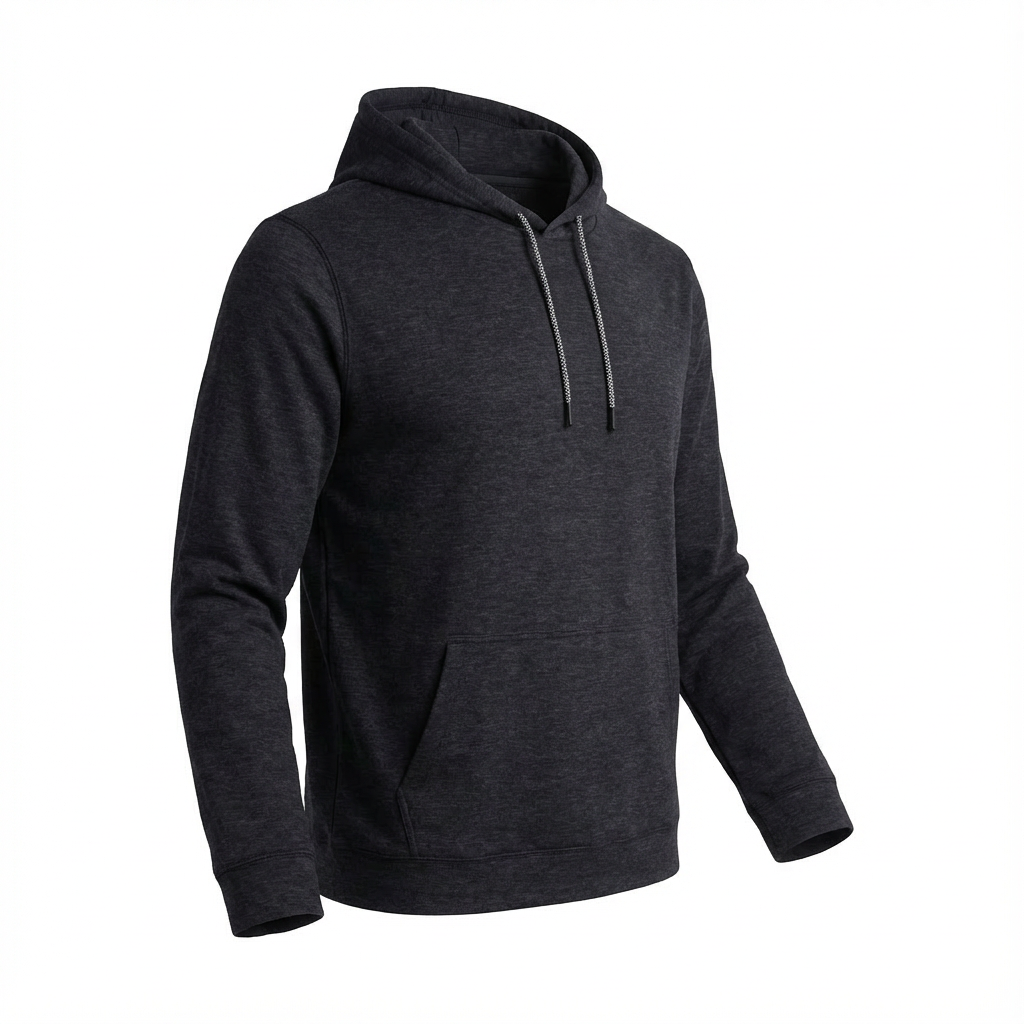 Classic Dark Blue Athletic Hoodie