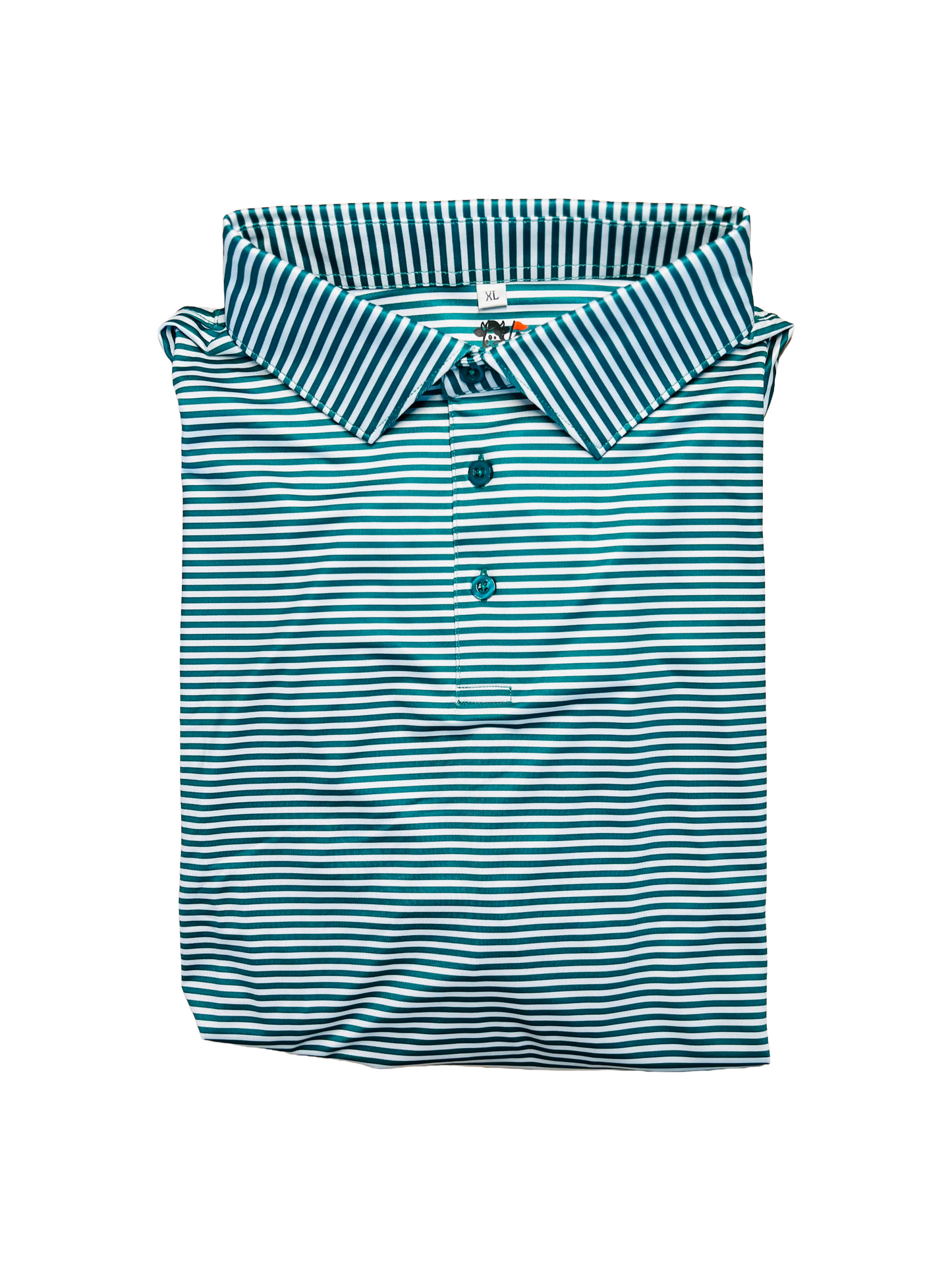 Classic Fit ‘Green Stripe’ Polo