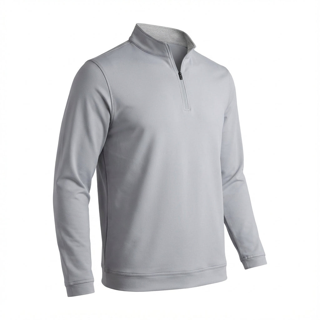 Classic Gray Quarter-Zip
