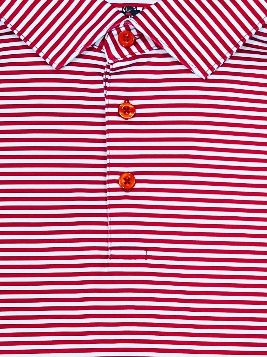 Classic Fit ‘Red Stripe’ Polo