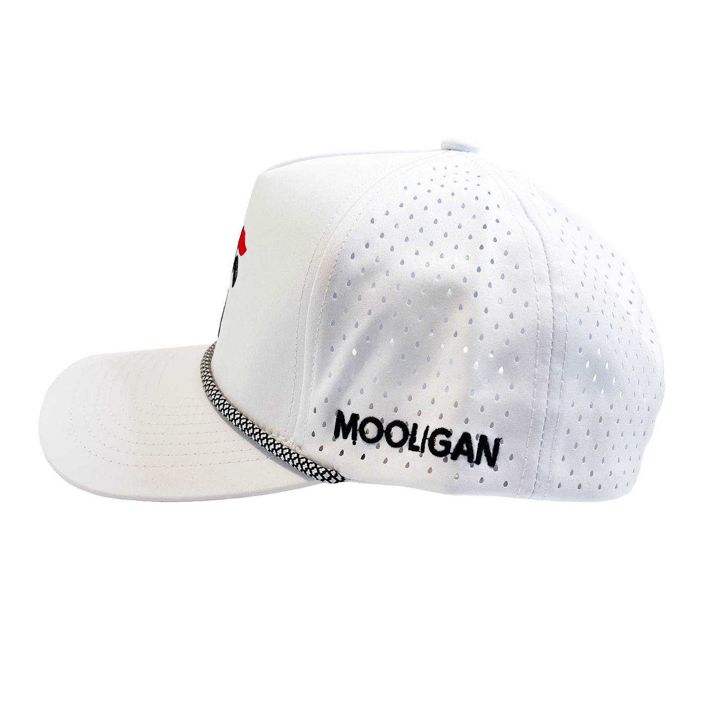 Classic White Mooligan 5 Panel Hat