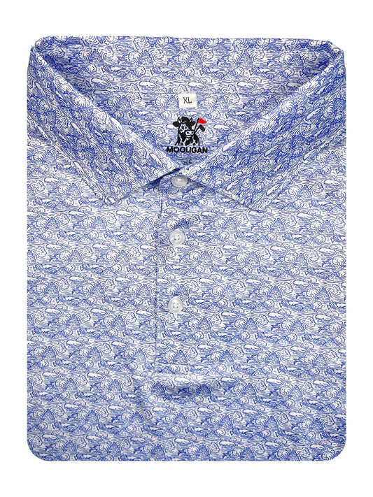 Classic Fit ‘Clouds’ Polo