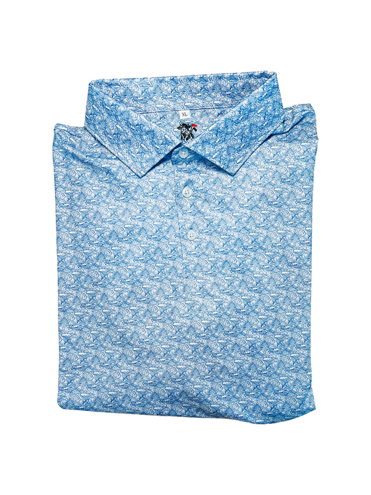 Classic Fit ‘Clouds’ Polo