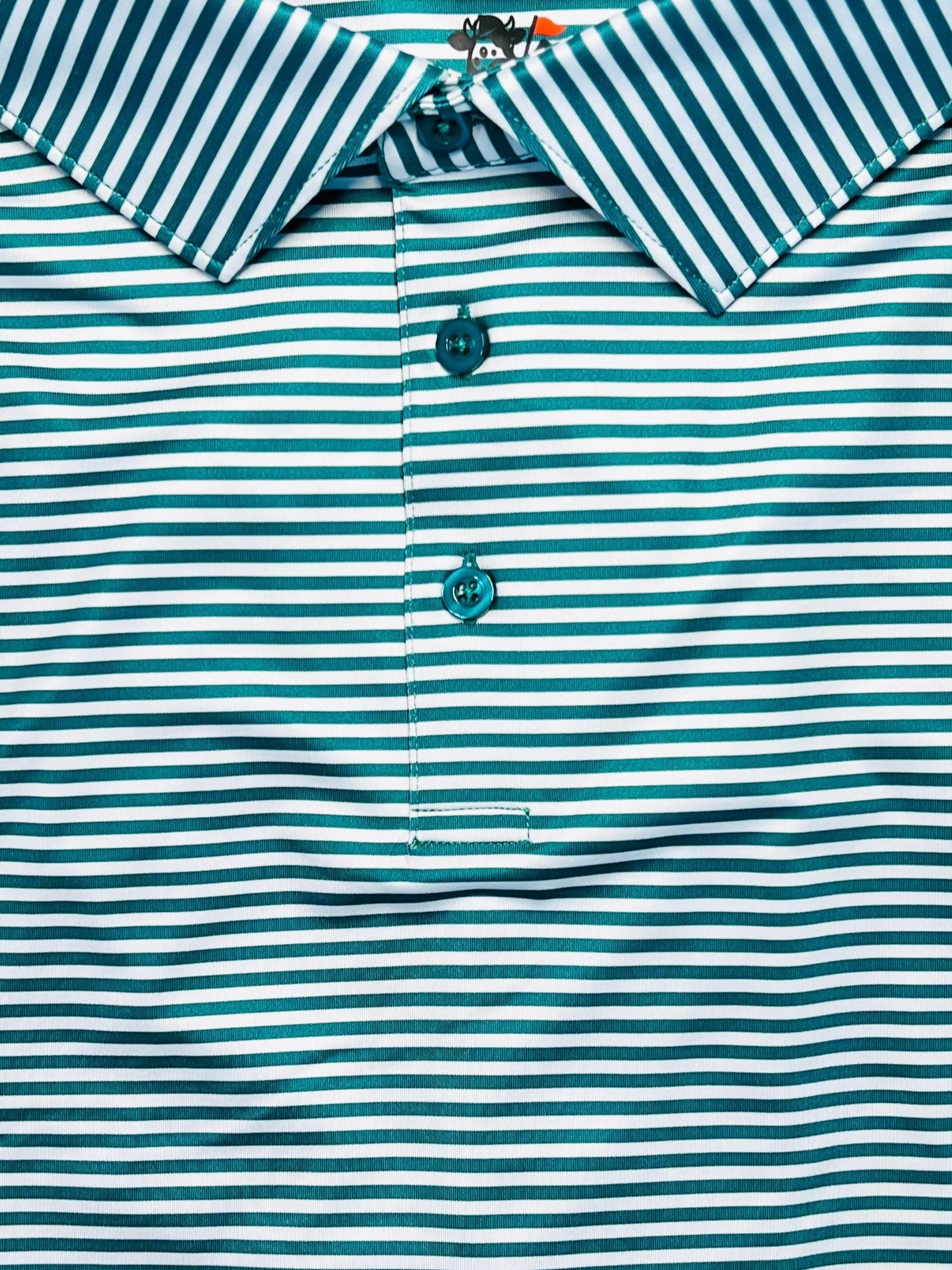 Classic Fit ‘Green Stripe’ Polo