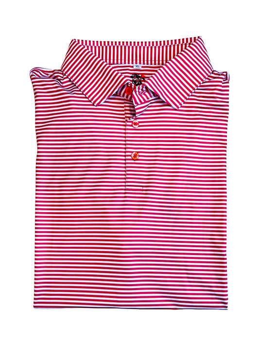 Classic Fit ‘Red Stripe’ Polo