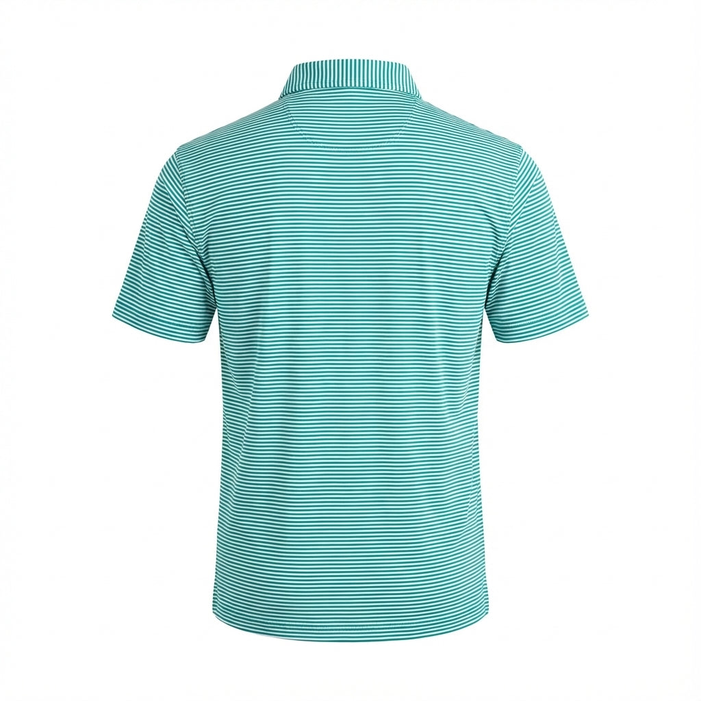 Classic Fit ‘Green Stripe’ Polo
