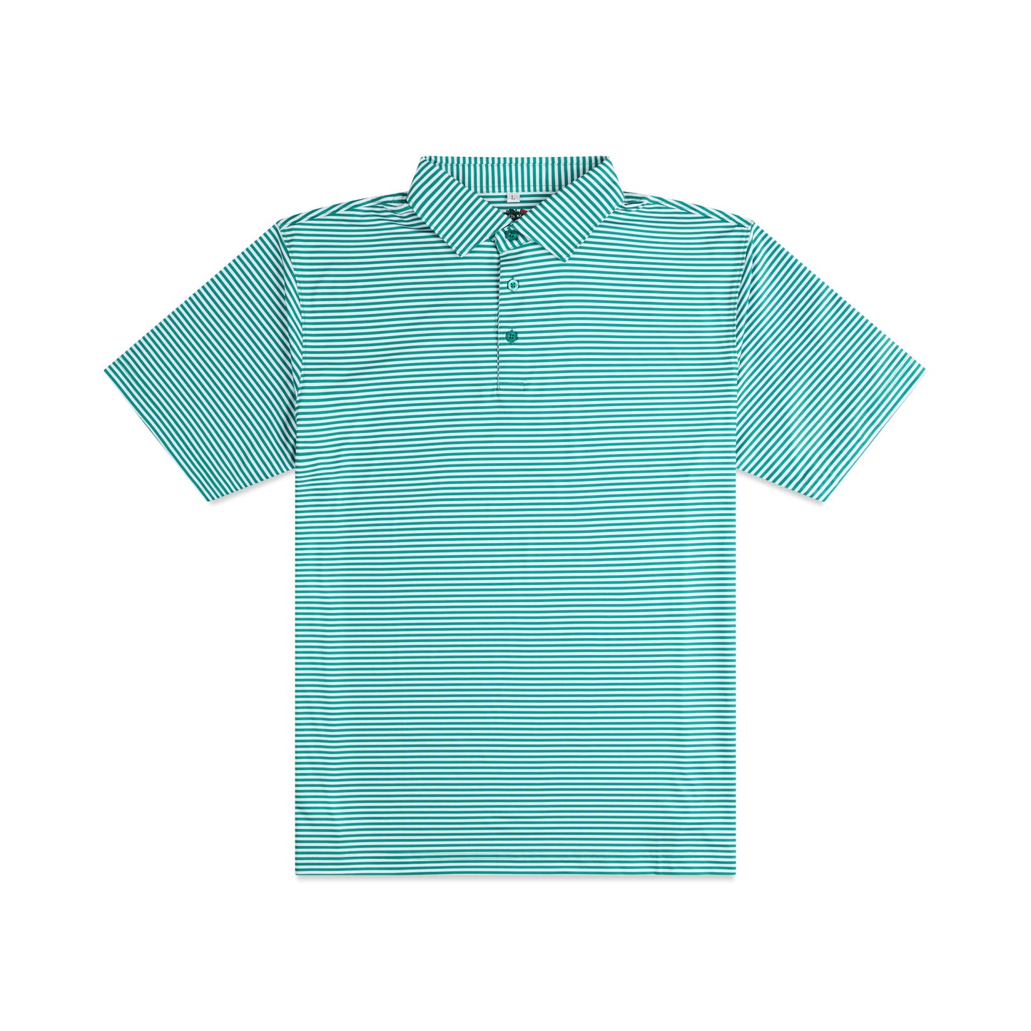 Classic Fit ‘Green Stripe’ Polo